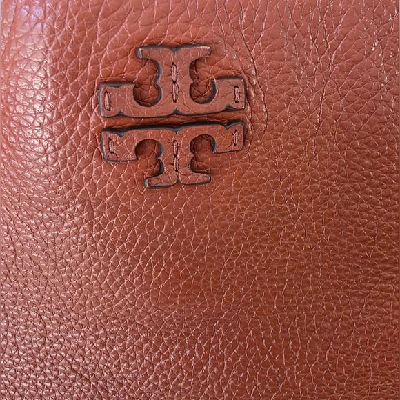 Tory Burch Brown Leather Tote Bag - Picture 4 of 13